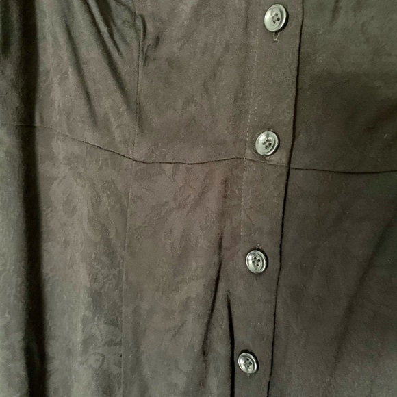 NWT Torrid Black Jacquard Fit and Flare Tank - Picture 5 of 6